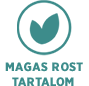Magas rosttartalom